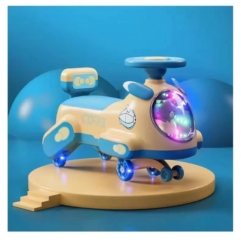 New Kids Swing Car/ Child Ride On Plasma Car/2 In 1 Baby Ride On Twisting Wiggle Car