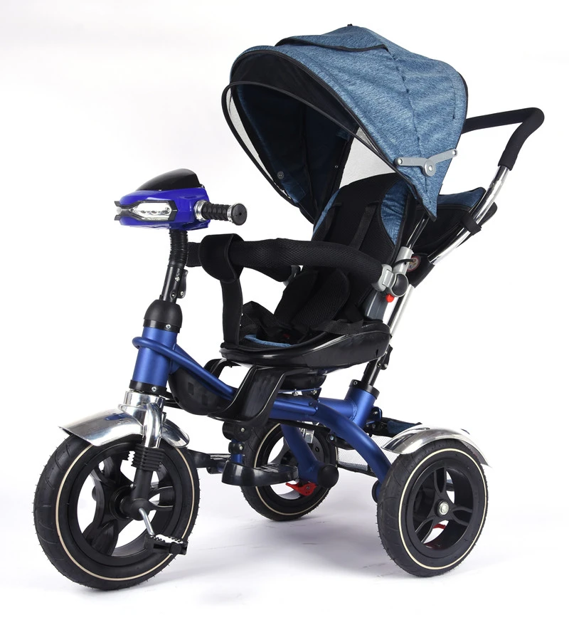 China Wholesale 4 in 1 Baby Tricycle Toy 3 Wheel Bike for Kids Ride on Car