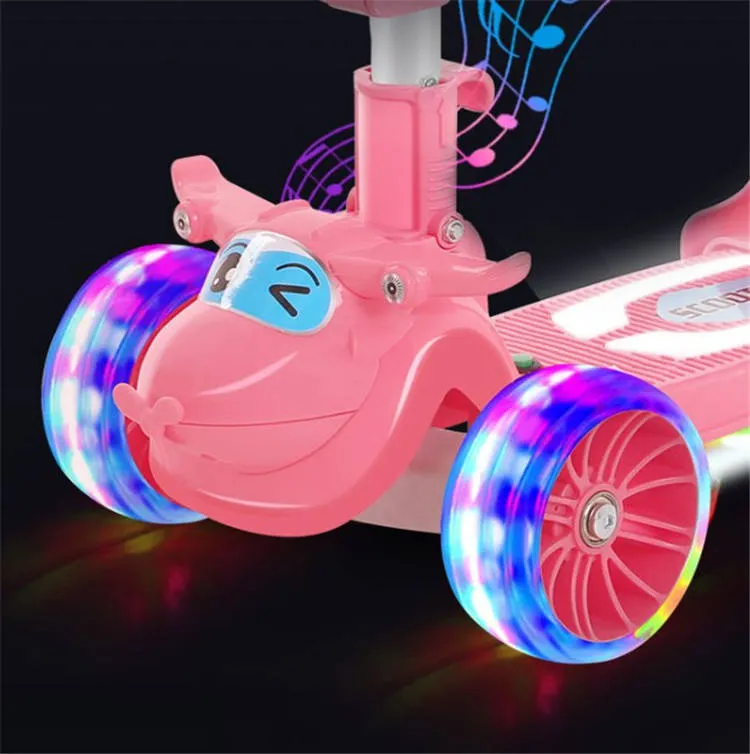 3 wheeled kids scooter