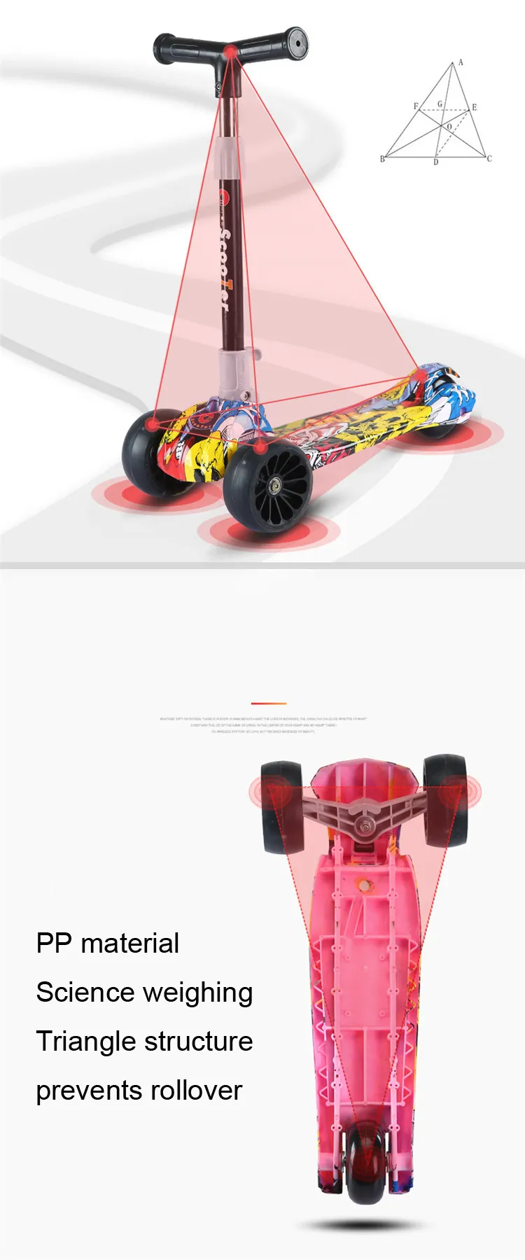 wiggle car with led wheels