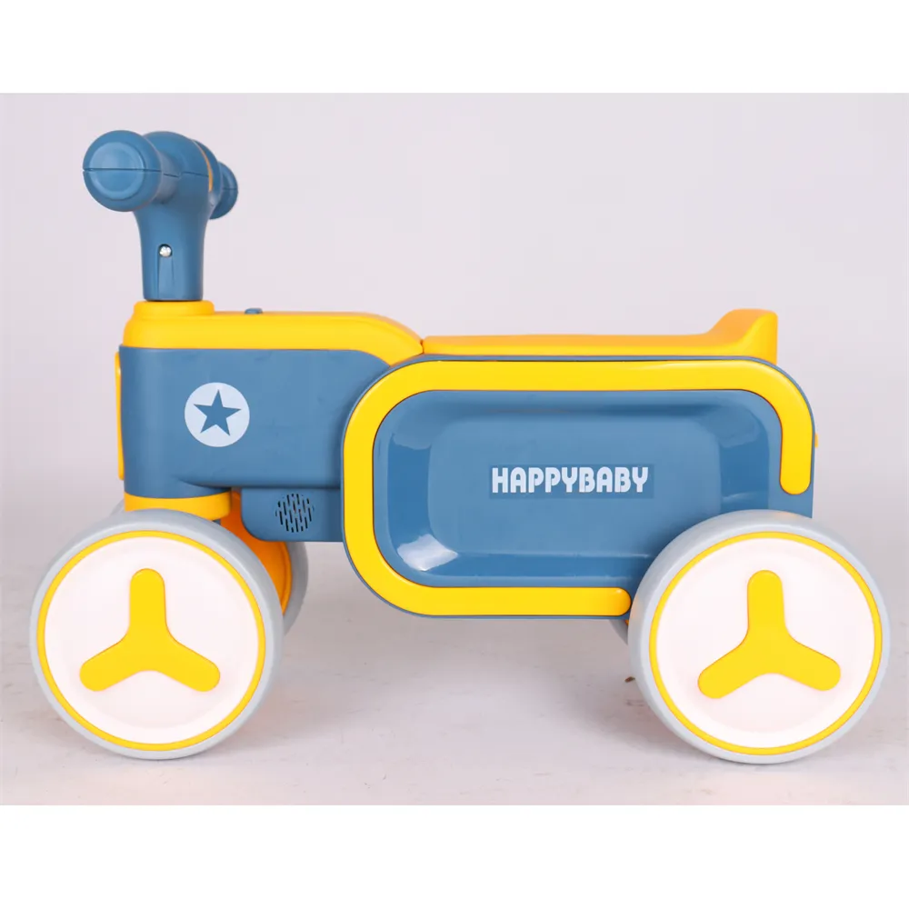 Baby 4 Wheel Bike Kids Light Baby Balance Scooter Ride on Car Foot Push Mini Kids Balance Bike